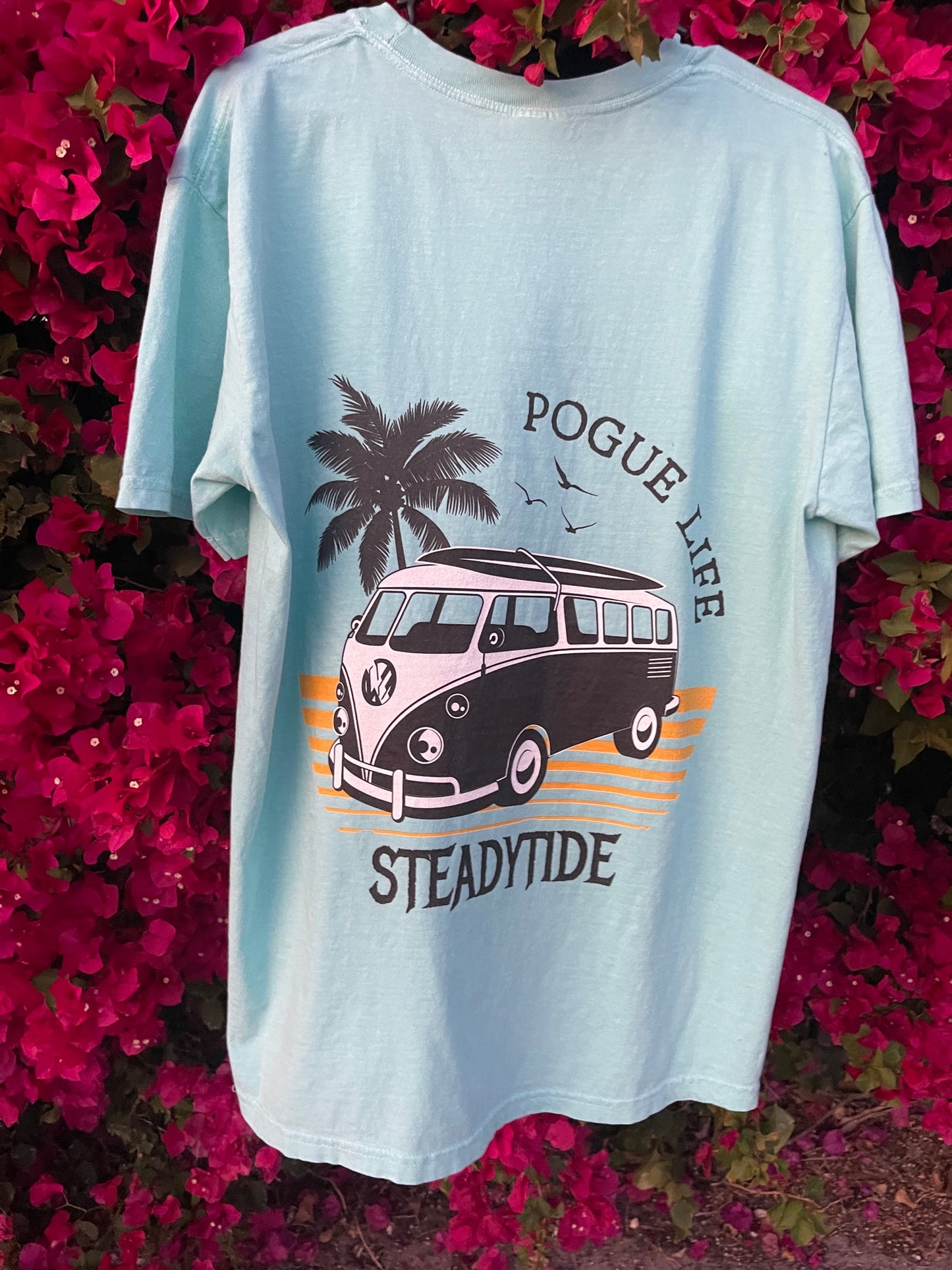 Flo Blue SteadyTide/Obx theme T Shirt And Bracelet
