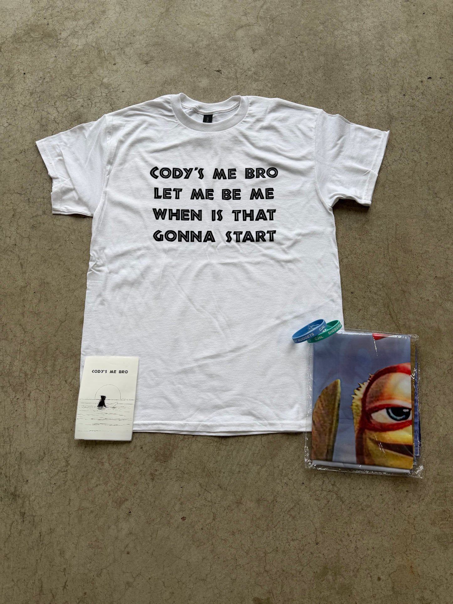 Cody's Me Bro Shirt + CJ4L Flag